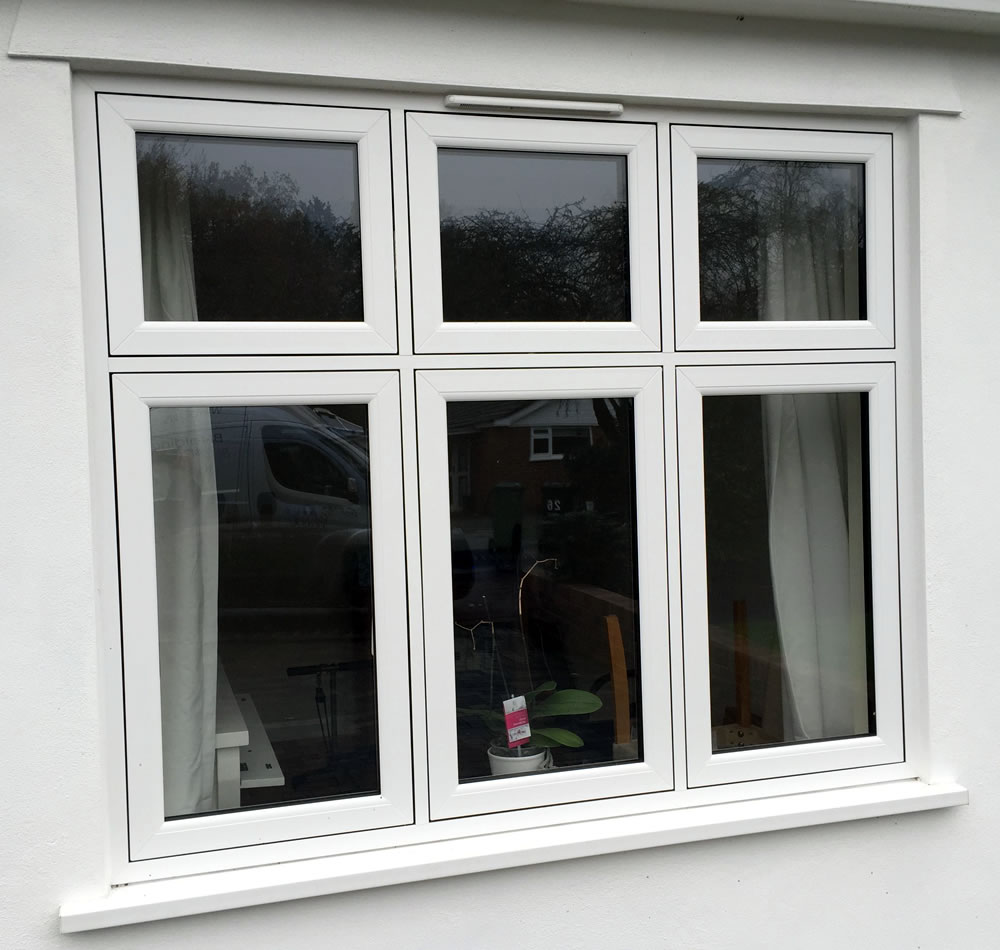 Flush Sash UPVC Windows